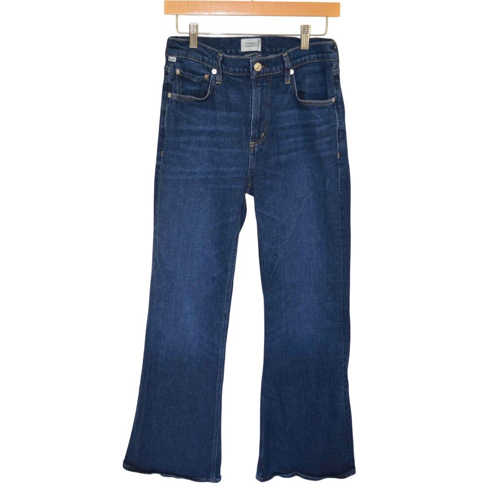 Citizens of Humanity Kimberly Patch Pocket High-Rise Flare Jeans 28